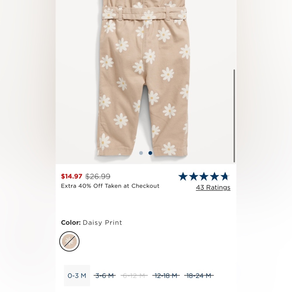Old Navy utility jumpsuit - Picture 6 of 7
